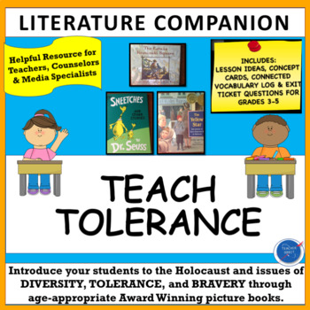 Preview of Character Education Lessons: Tolerance, Diversity & Holocaust with Picture Books