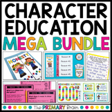 Character Education MEGA Bundle | Discussion Prompts Lapbo