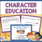 Character Education Activities - Respect, Responsibility, Honesty