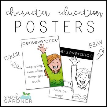 Preview of Character Education Posters