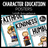 Character Education Posters {With Scripture}