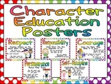 Character Education Posters and Writing Prompts