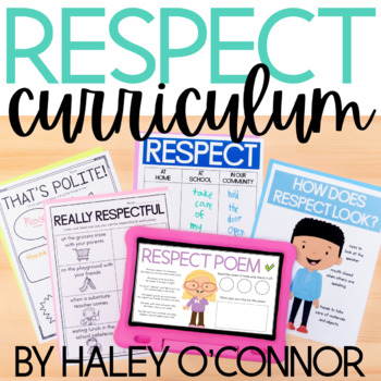 Preview of Social Emotional Learning: Respect {Lesson Plans and Activities}