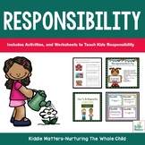 Responsibility Character Education Lessons and Activities
