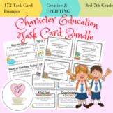 Character Education Task Cards for Growth Mindset, Self-Re