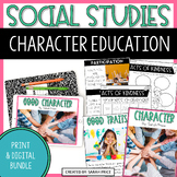 Character Education and Social Emotional Worksheets and Go