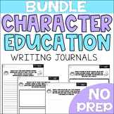 Character Education Writing Journal Bundle