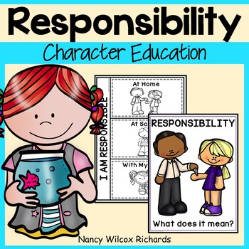 Preview of RESPONSIBILITY: Taking Responsibility for My Actions Distance Learning