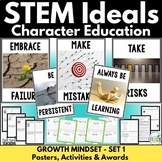 Character Education for STEM - Growth Mindset STEM Ideals