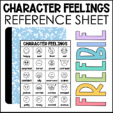 Character Feelings Chart FREEBIE