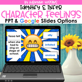 Character Feelings PPT & Google Classroom - Distance Learning