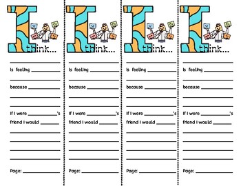 Preview of Character Feelings and Empathy - Inferring Bookmarks