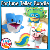 Character Fortune Tellers Puppets or Cootie Catchers Craft