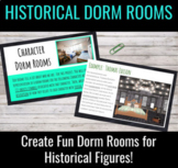 Character / Historical Figure Profiles - DORM ROOMS Fun Activity!
