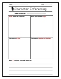 Character Inferencing - worksheet