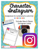 Character Instagram: Response to Literature Activity
