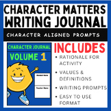 Character Matters Writing Journal: Middle School