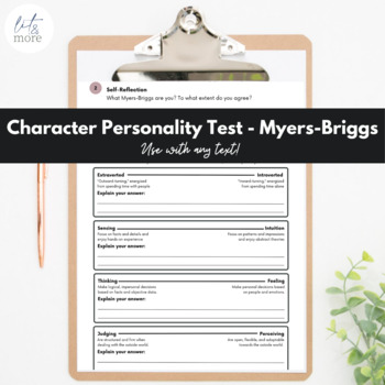 🔥 The monster of 1st grade, class A. MBTI Personality Type