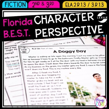 Preview of Character Perspective - 2nd & 3rd Florida BEST Reading ELA.2.R.1.3 & ELA.3.R.1.3