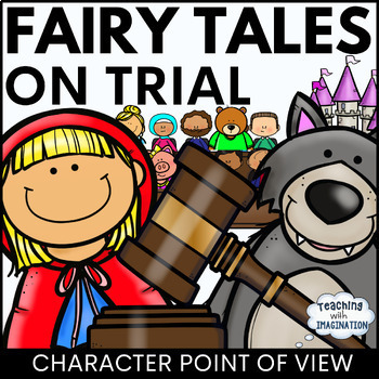 Preview of End of Year Reading Activities Fractured Fairy Tales - Character Perspective