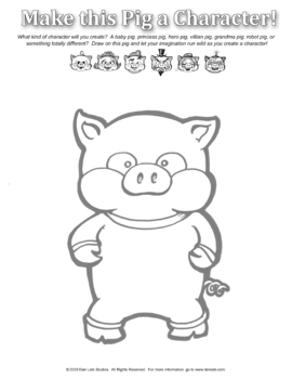 Preview of Character Pig