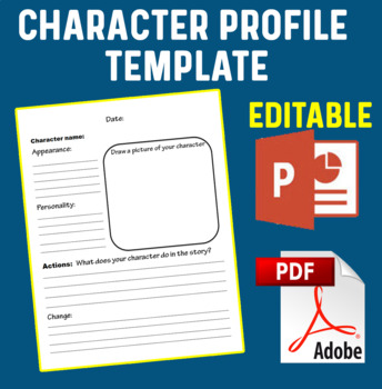 Free and editable profile picture template