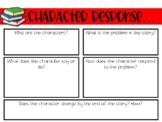 Character Response Graphic Organizers / RL2.3 Differentiat