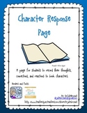 Character Response Page