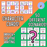 Character+Scene Cards- Drama+Theater- Middle School- Impro