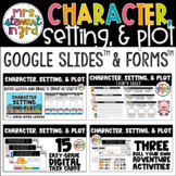 Character, Setting, & Plot Digital + Print Reading Activit