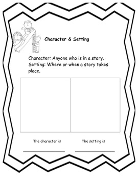 Character & Setting Practice by I Teach | TPT