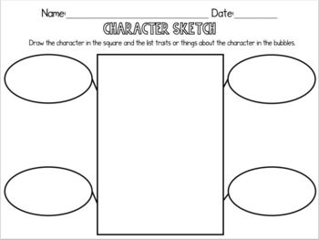 Character Sketch Template | PDF