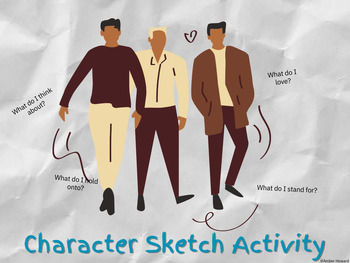 Preview of Character Sketch-Characterization