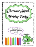 Character Sketch Writing Packet