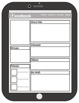 Preview of Character Social Media Template