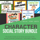 Character Social Story Unit Bundle