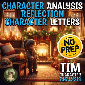 Preview of Character Study + Character Analysis Graphic Organizer Sub Plan Middle School