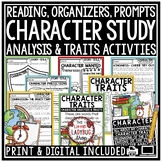 Character Traits Posters Graphic Organizers Character Stud