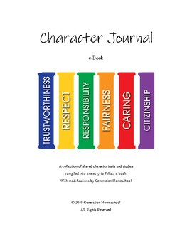 Preview of Character Study e-Book