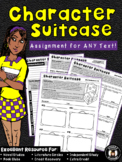 Character Suitcase Assignment - Use with ANY Text!