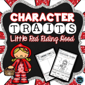 Little Red Riding Hood Character Traits Activities | Fairy Tales Activities