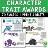 End of the Year Character Traits Awards (Animals)