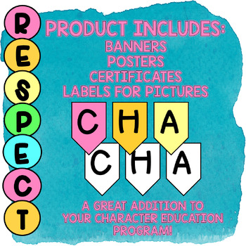 Character Trait Bulletin Board Bundle by Mindful Counselor Molly