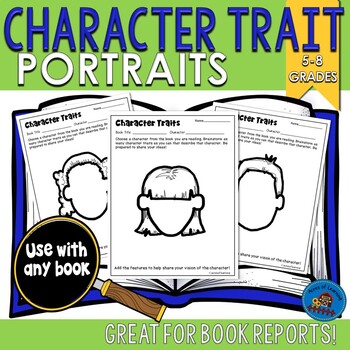 character book report examples