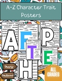 Character Trait Posters A-Z (Color & B&W)