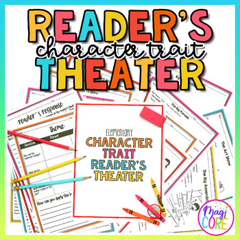 Preview of Character Trait Reader's Theatre Comprehension Fluency Character Ed Activities