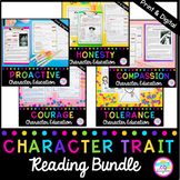 Character Trait Reading Comprehension Passages and Questio