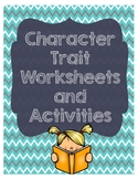 Character Trait Worksheets