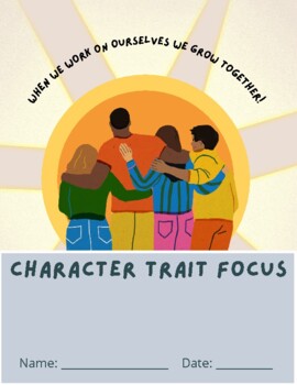 Preview of Character Trait Worksheets/Workbook