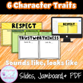 Character Trait of the Month Sounds like, Looks Life, Reflection